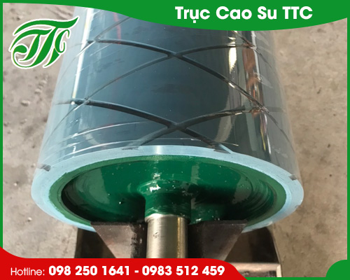 Trục cao su xẻ rãnh